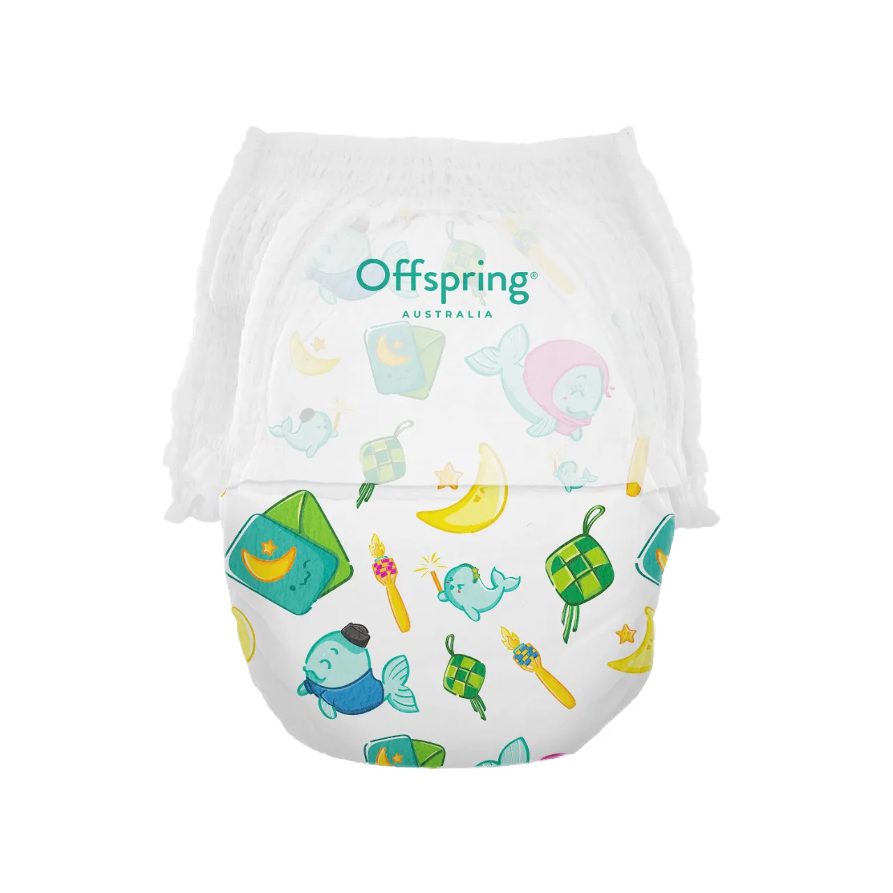 Трусики-подгузники Offspring L 9-14 кг Восточные сказки 36 шт OF02LRRS