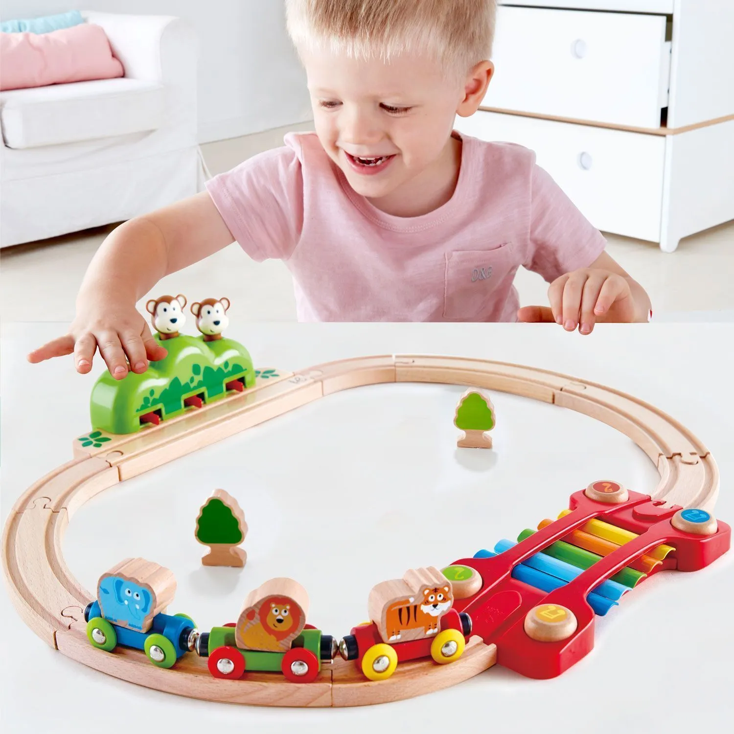 Музыкальная железная дорога Hape E3825_HP