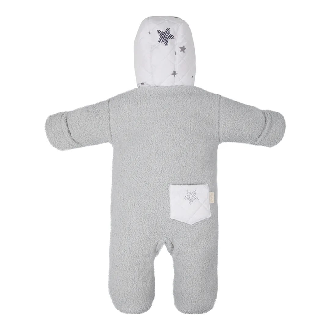 Комбинезон детский утепленный Mansita Teddy цвет nova-серый