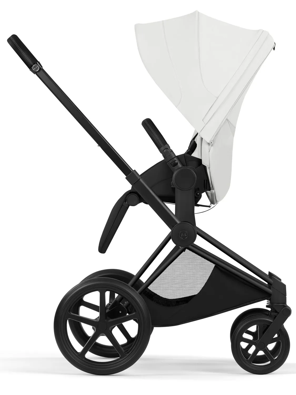 Коляска 2 в 1 Cybex Priam 5 Style шасси Matt Black