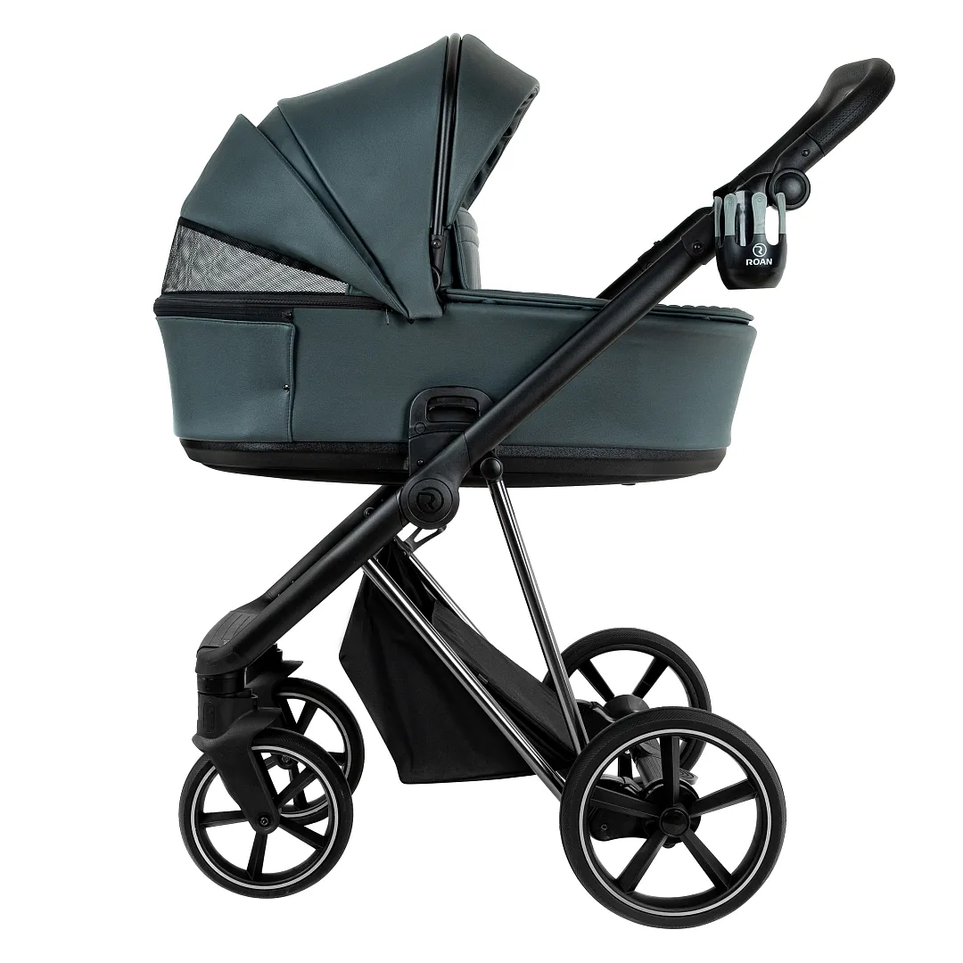Коляска 2 в 1 ROAN Sol Vintage экокожа