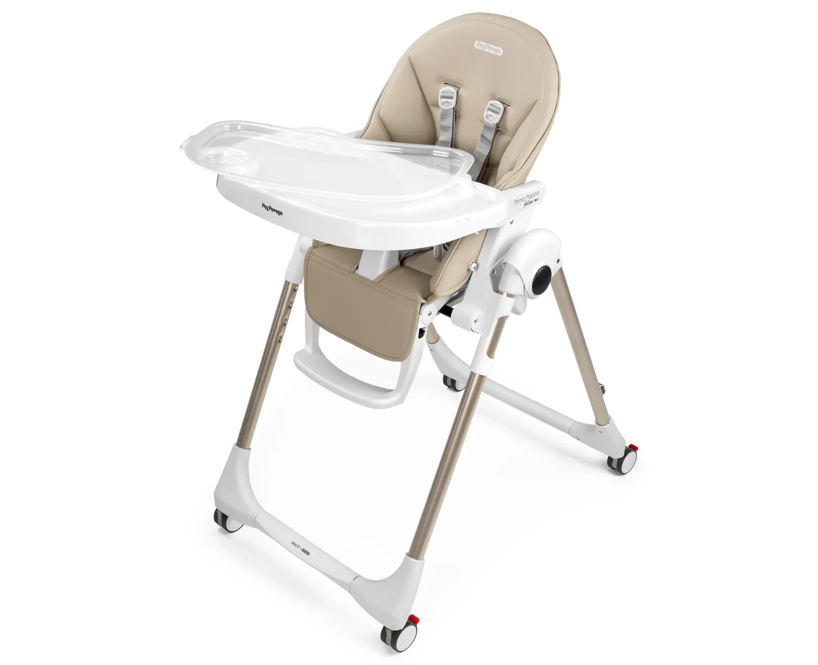 Стульчик для кормления Peg-Perego Prima Pappa Follow Me + дуга с игрушками