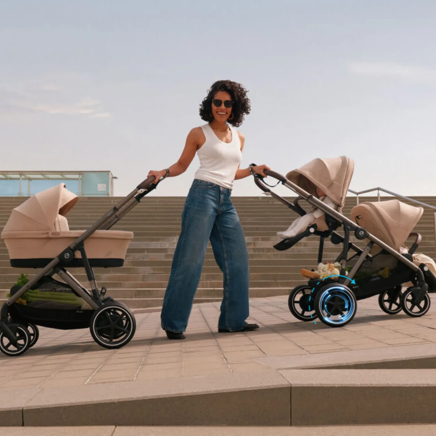 Коляска для погодок Cybex E-Gazelle S