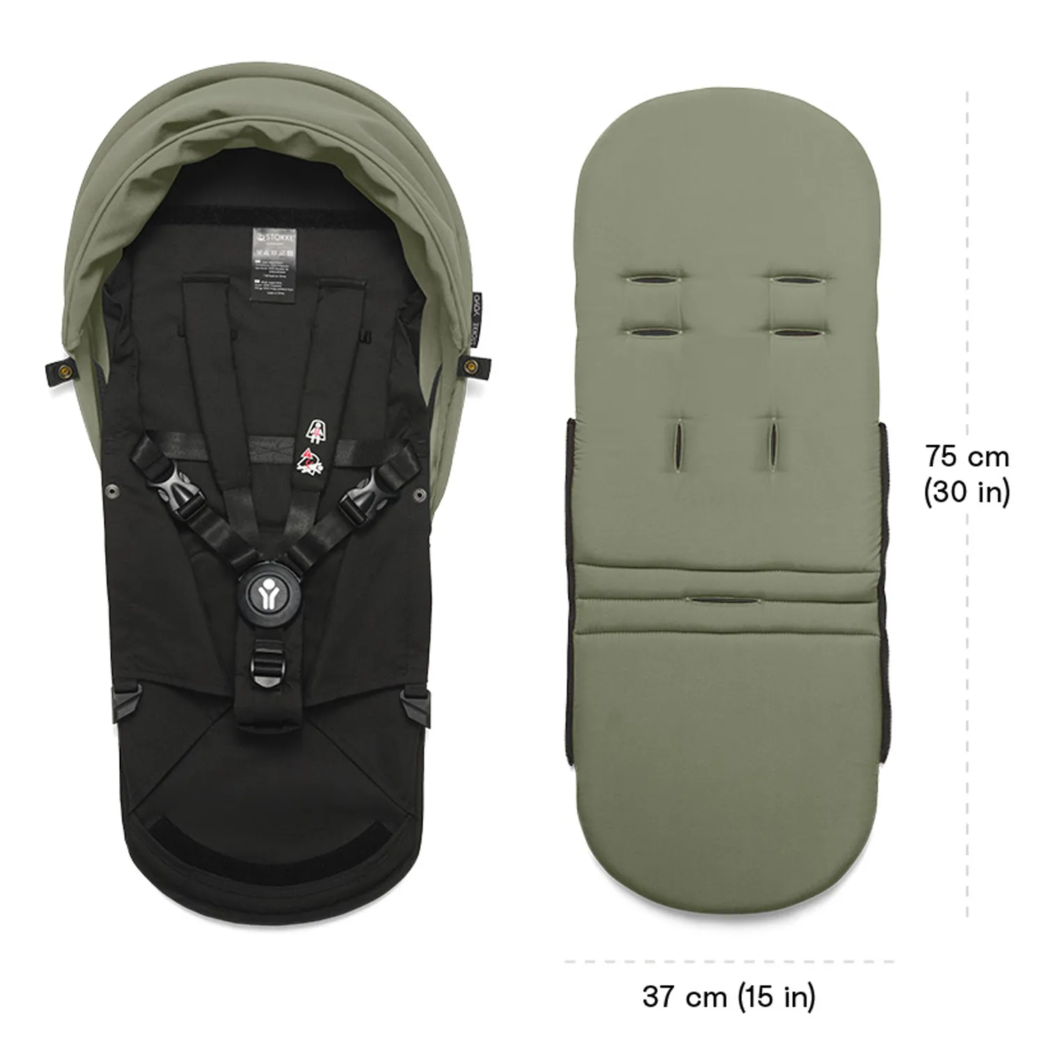 Комплект люльки для новорождённого Stokke/Babyzen YOYO 0+ newborn pack