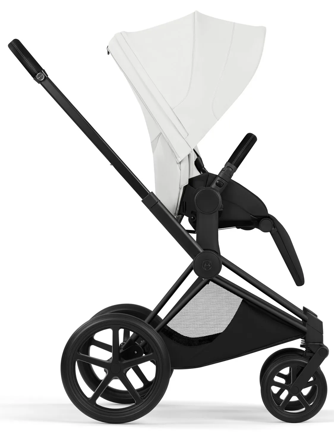 Коляска 2 в 1 Cybex Priam 5 Style шасси Matt Black