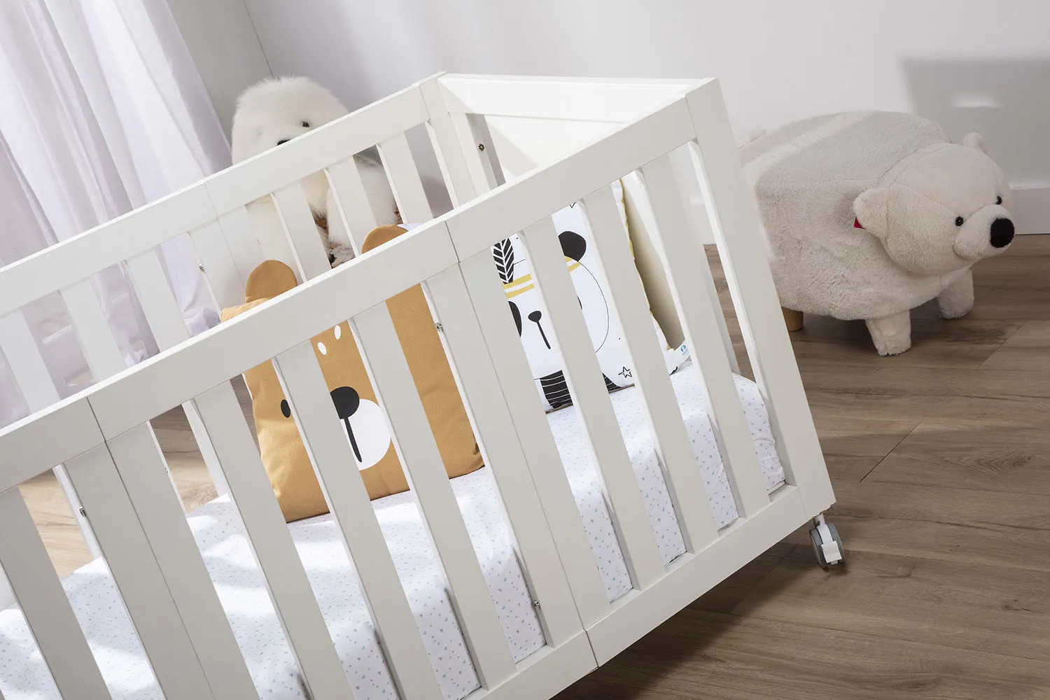 Кровать-трансформер IKID by Micuna PALERMO 90х50/140х70 см + Матрац Fiorellino Sleepy 90х50 см