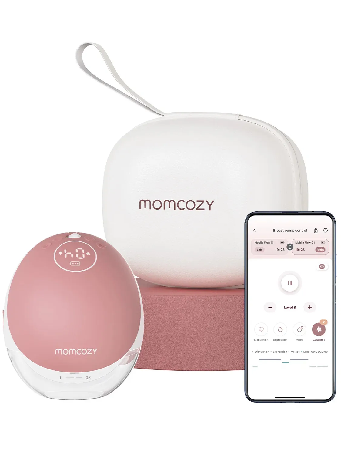 Молокоотсос Momcozy беспроводной портативный электрический BP223