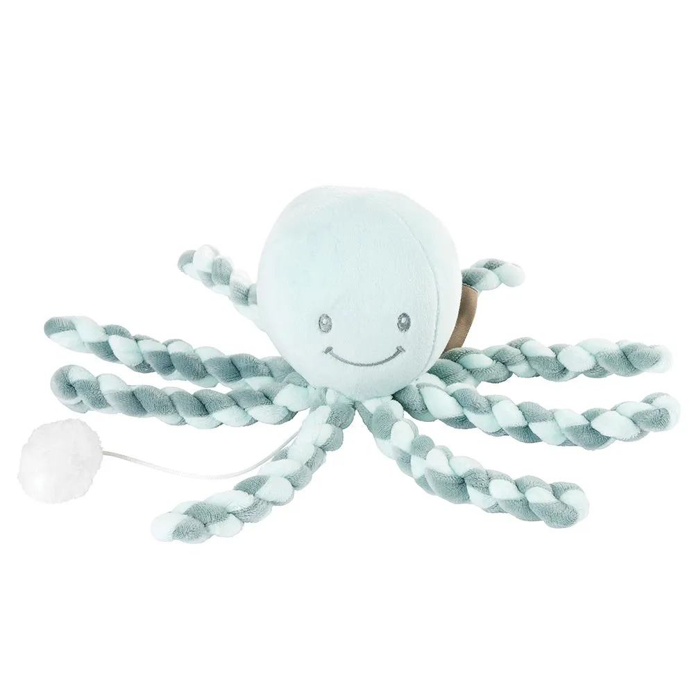 Игрушка мягкая Nattou Musical Soft toy Lapidou Octopus музыкальная