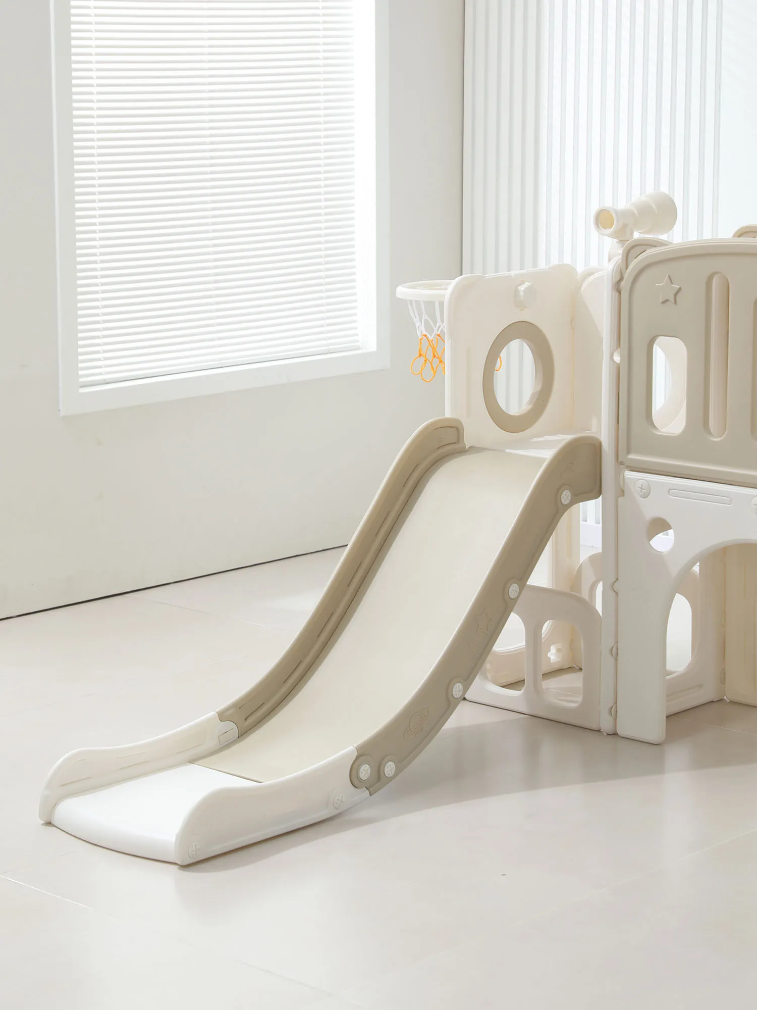 Комплекс игровой с горкой UNIX Kids Star Camel PSLSTARCL, бежевый