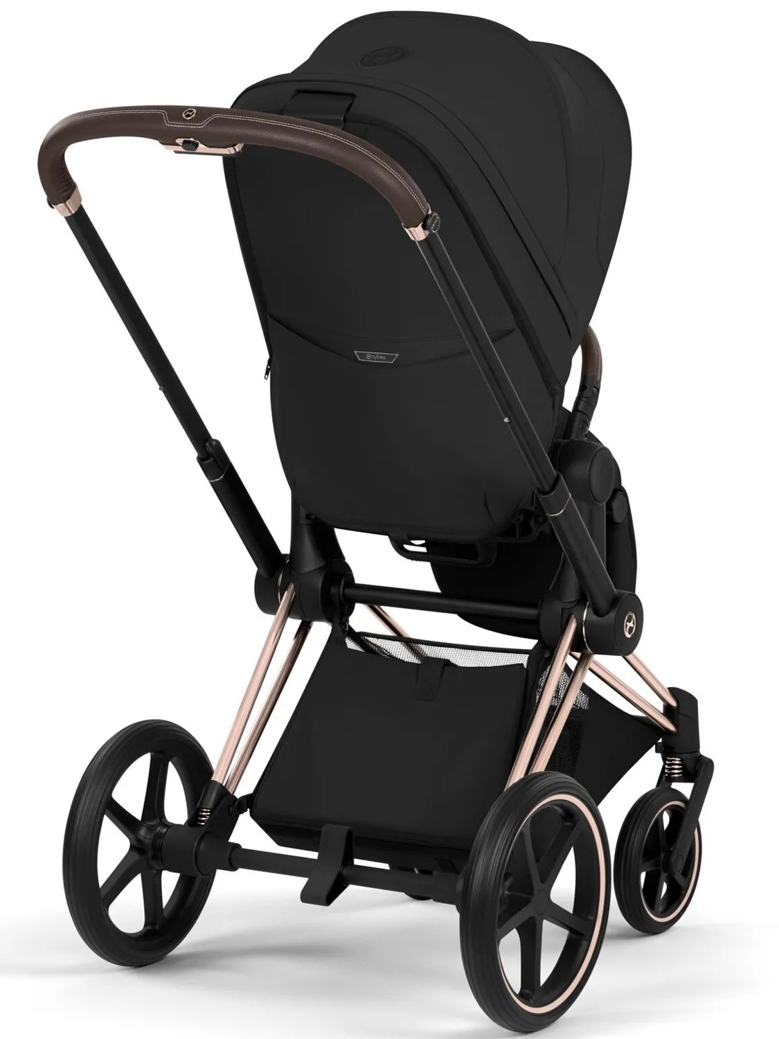 Коляска 2 в 1 Cybex Priam 5 Style шасси Rosegold