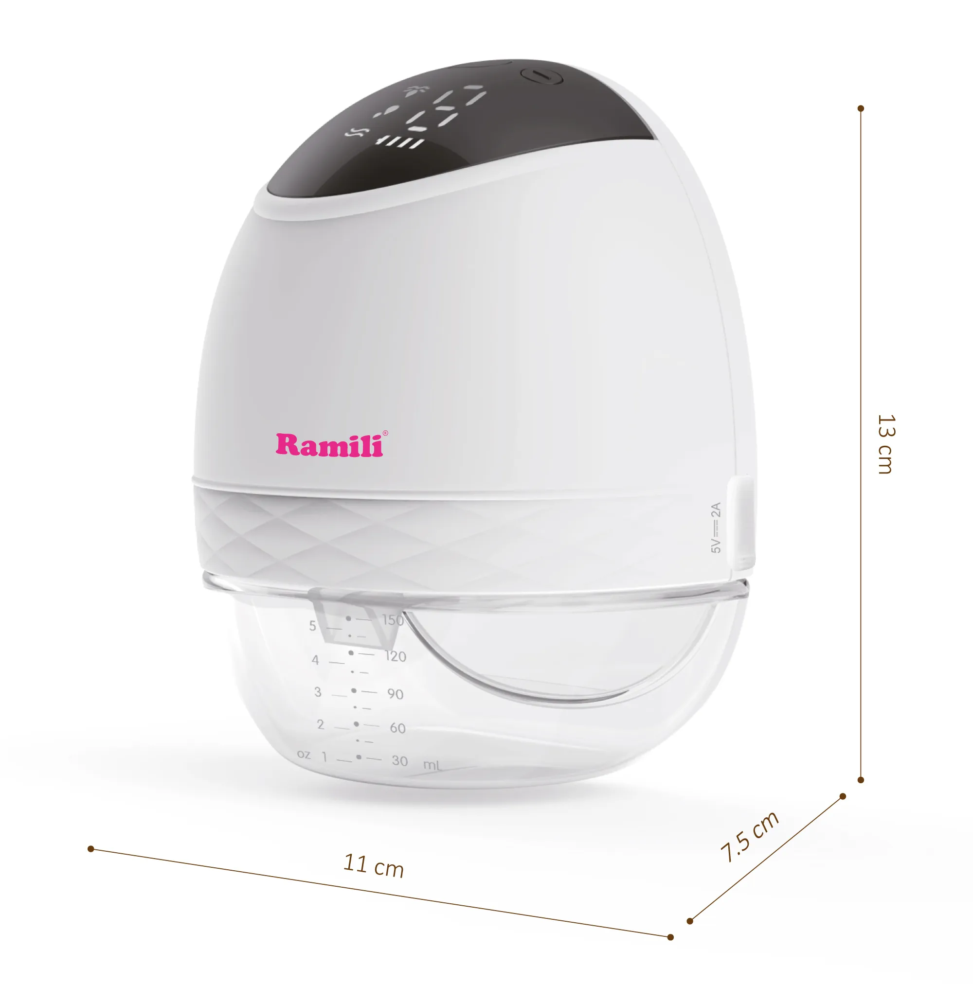 Молокоотсос Ramili двухфазный электрический SE500