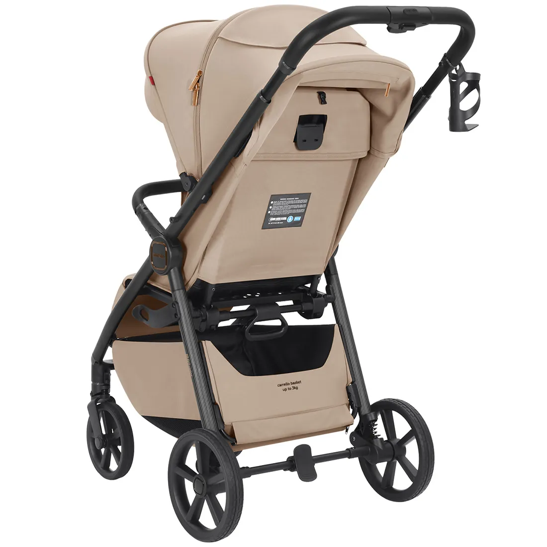 Коляска прогулочная Carrello Bravo Carbon CRL-5530