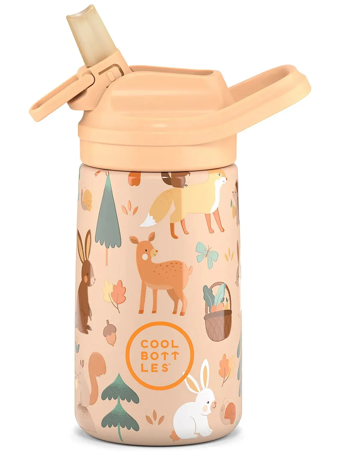 Термос-термобутылка Cool Bottles Kiddie Woodland Buddies 350 мл