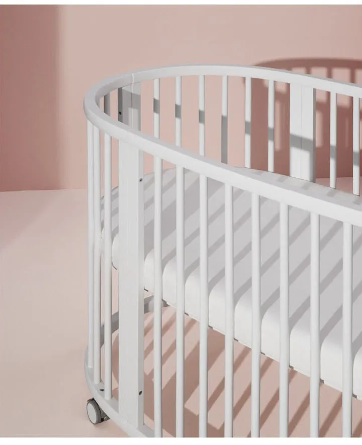 Комплект Stokke 5 предметов: Люлька Sleepi Mini V3 + 2 Матраса + Расширение + Простыня