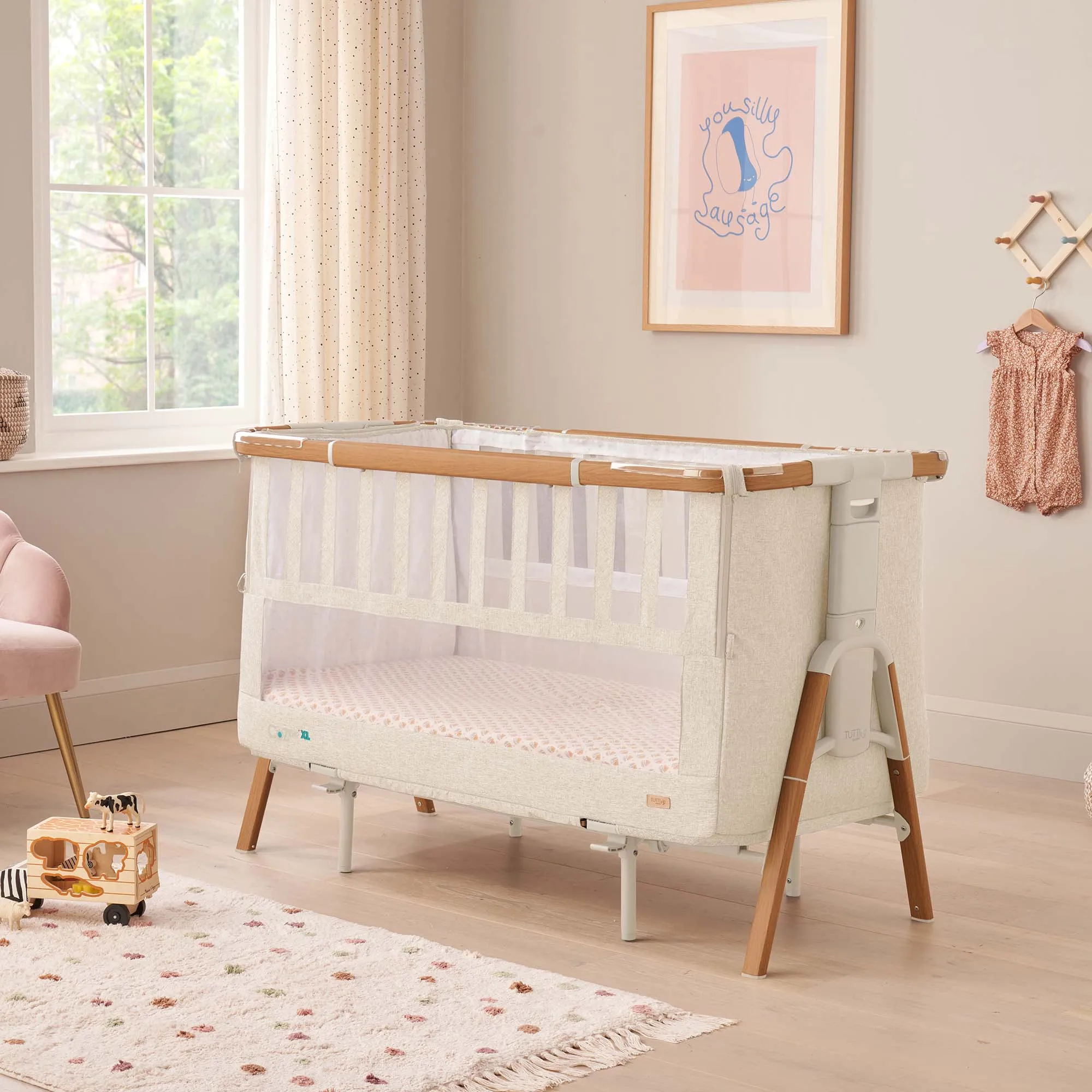 Кровать-трансформер приставная Tutti Bambini CoZee XL