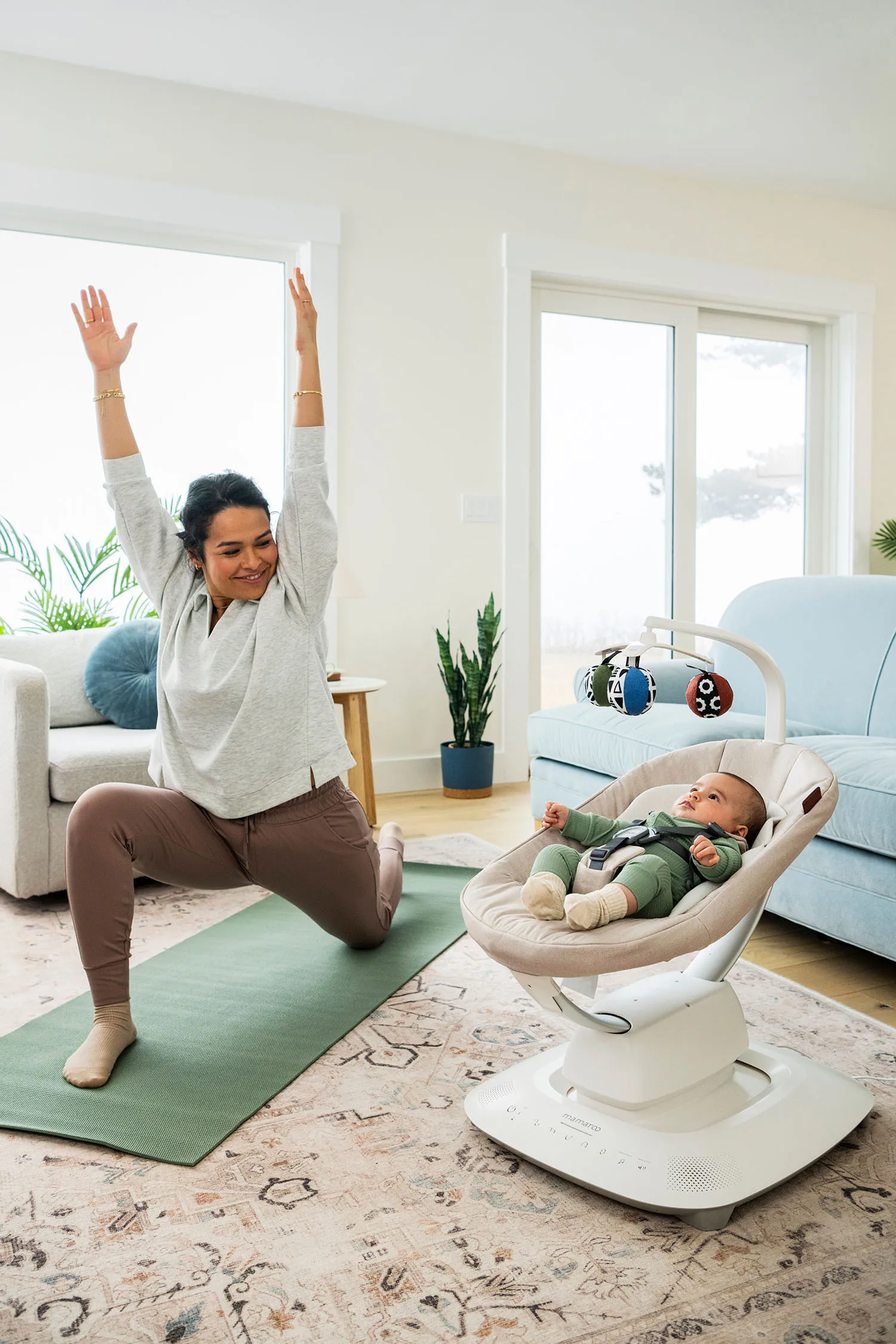 Кресло-качалка UPPAbaby mamaRoo