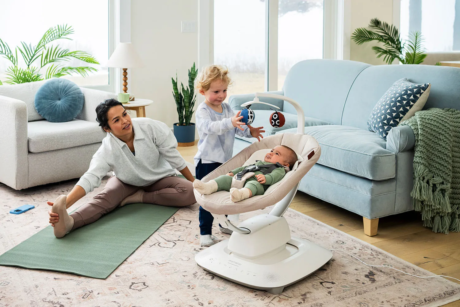 Кресло-качалка UPPAbaby mamaRoo