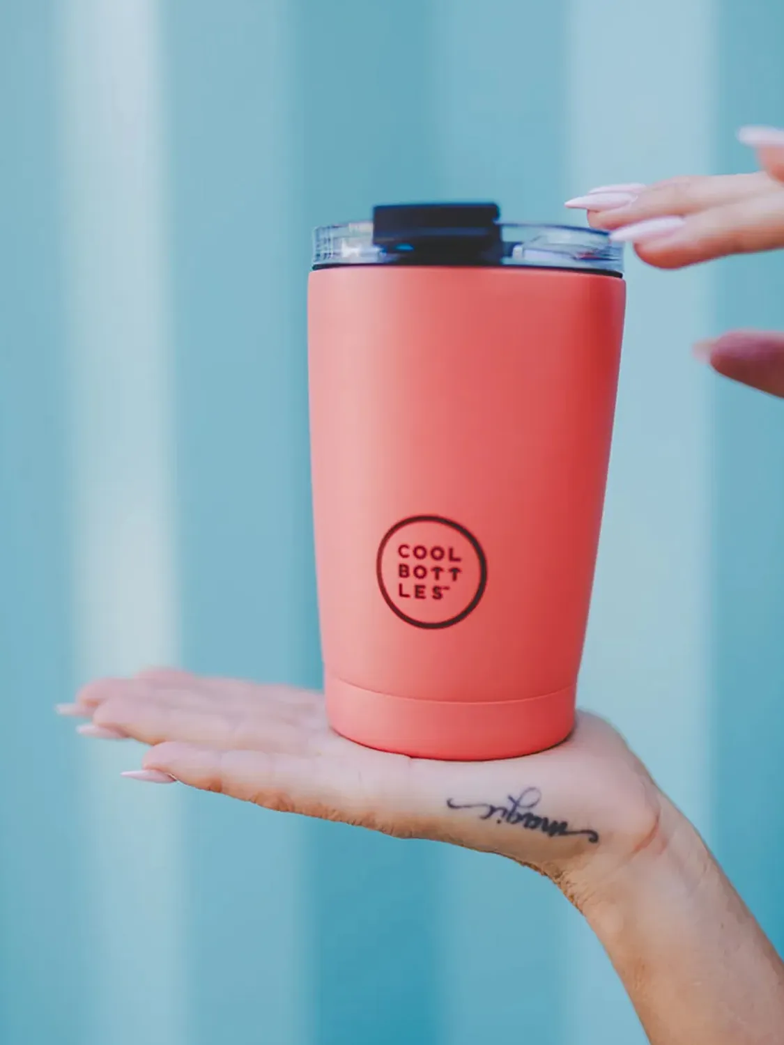 Термокружка Cool Bottles Tumbler Pastel Coral 330 мл CBT33PAC