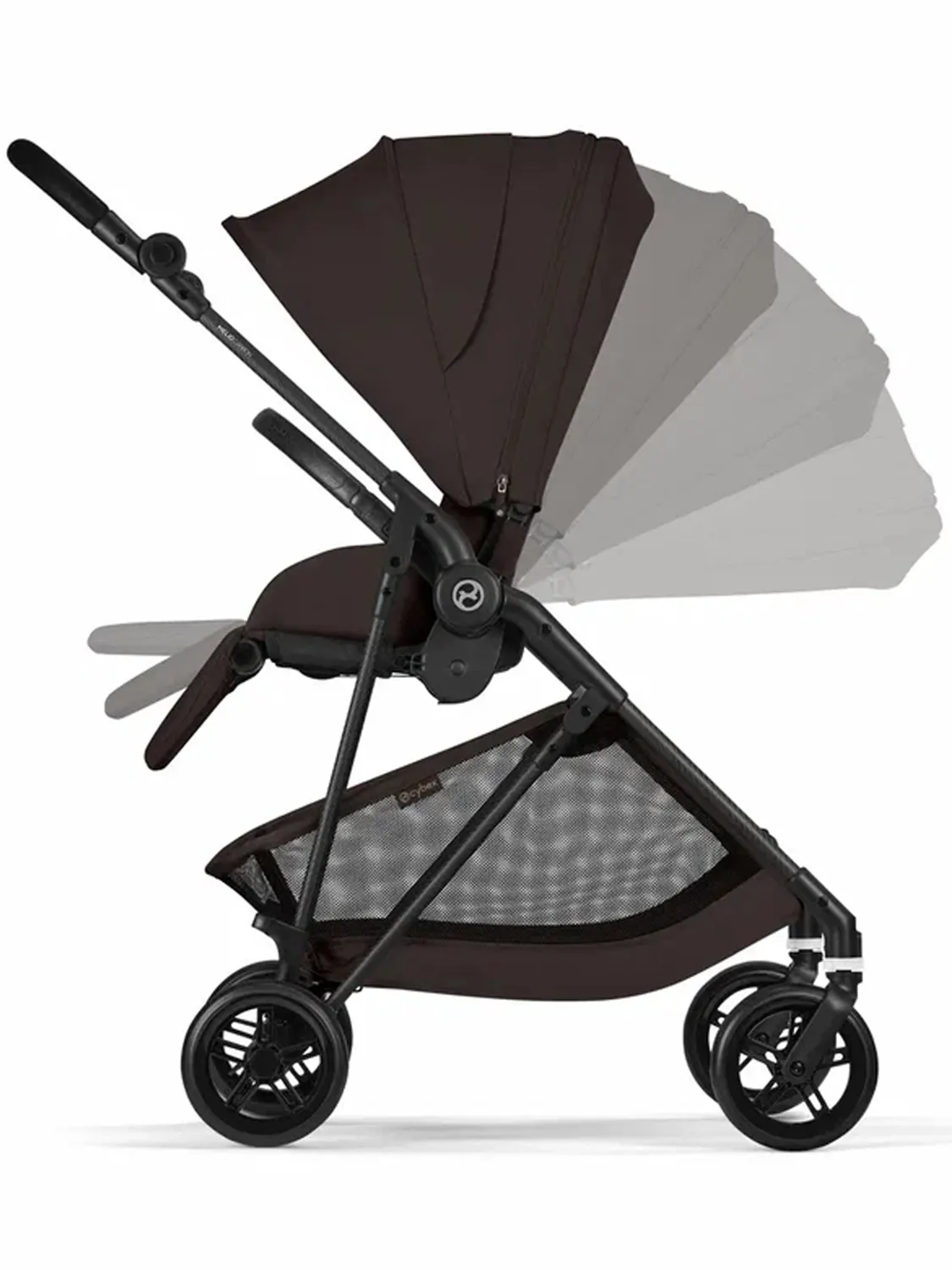Коляска прогулочная Cybex Melio с дождевиком и бампером