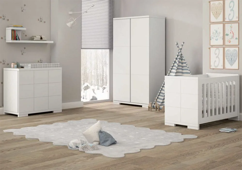 Комплект IKID by Micuna SICILIA: кровать 120х60 см + тумба + шкаф