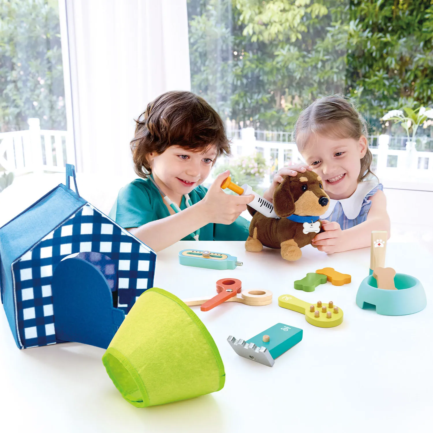 Набор игровой HAPE &laquo;Ветеринарная клиника&raquo; для щенков E3229_HP