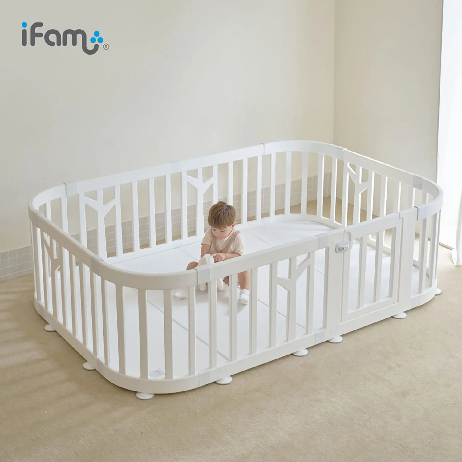 Манеж детский iFam Birch Round