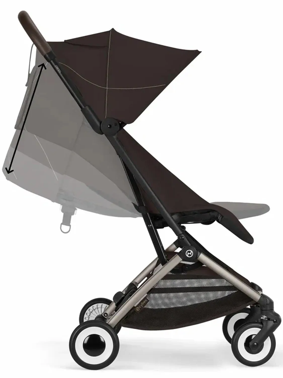 Коляска прогулочная Cybex Orfeo с дождевиком и бампером