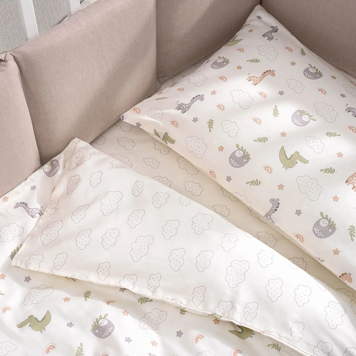 Постельное белье Perina Fancy Zoo 120х60 см 3 предмета