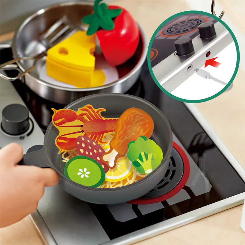 Игровая кухня Hape Делюкс с аксессуарами