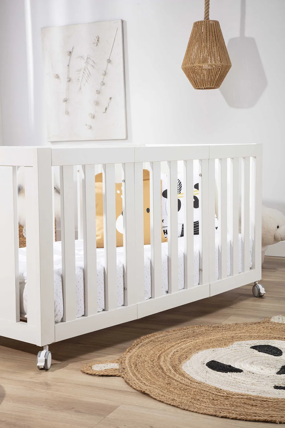 Кровать-трансформер IKID by Micuna PALERMO 90х50/140х70 см + Матрац Fiorellino Sleepy 90х50 см