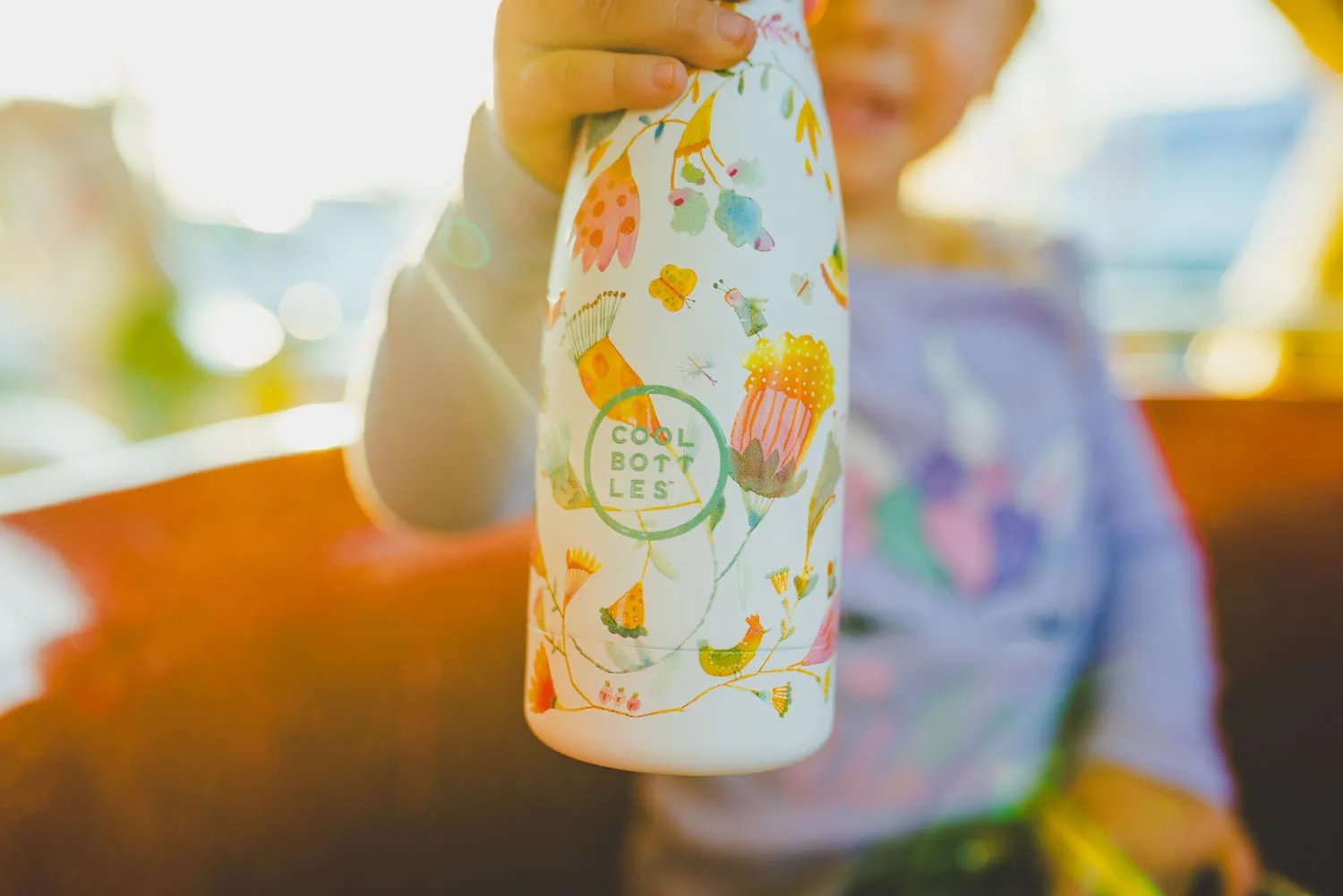 Термос–термобутылка Cool Bottles Kids серия Adventure Spring Flowers 260 мл CBBK26SF