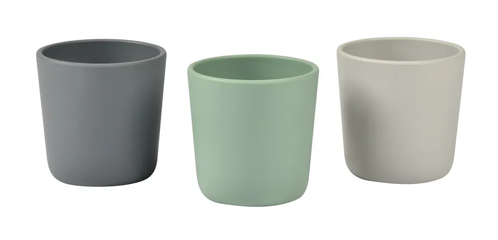 Набор Beaba Lot De 3 Verres Silicone из 3 силиконовых стаканов 180 мл 913545