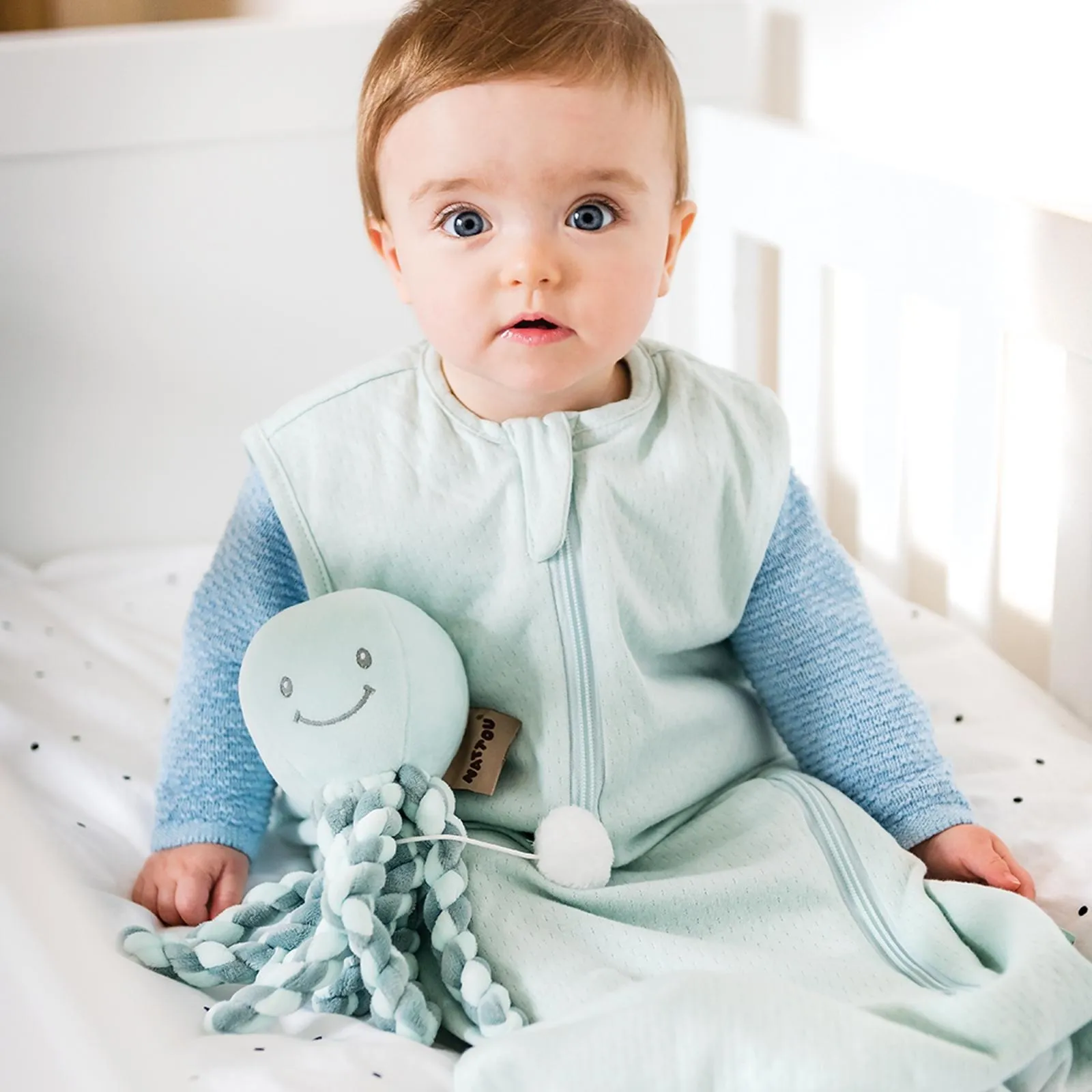 Игрушка мягкая Nattou Musical Soft toy Lapidou Octopus музыкальная