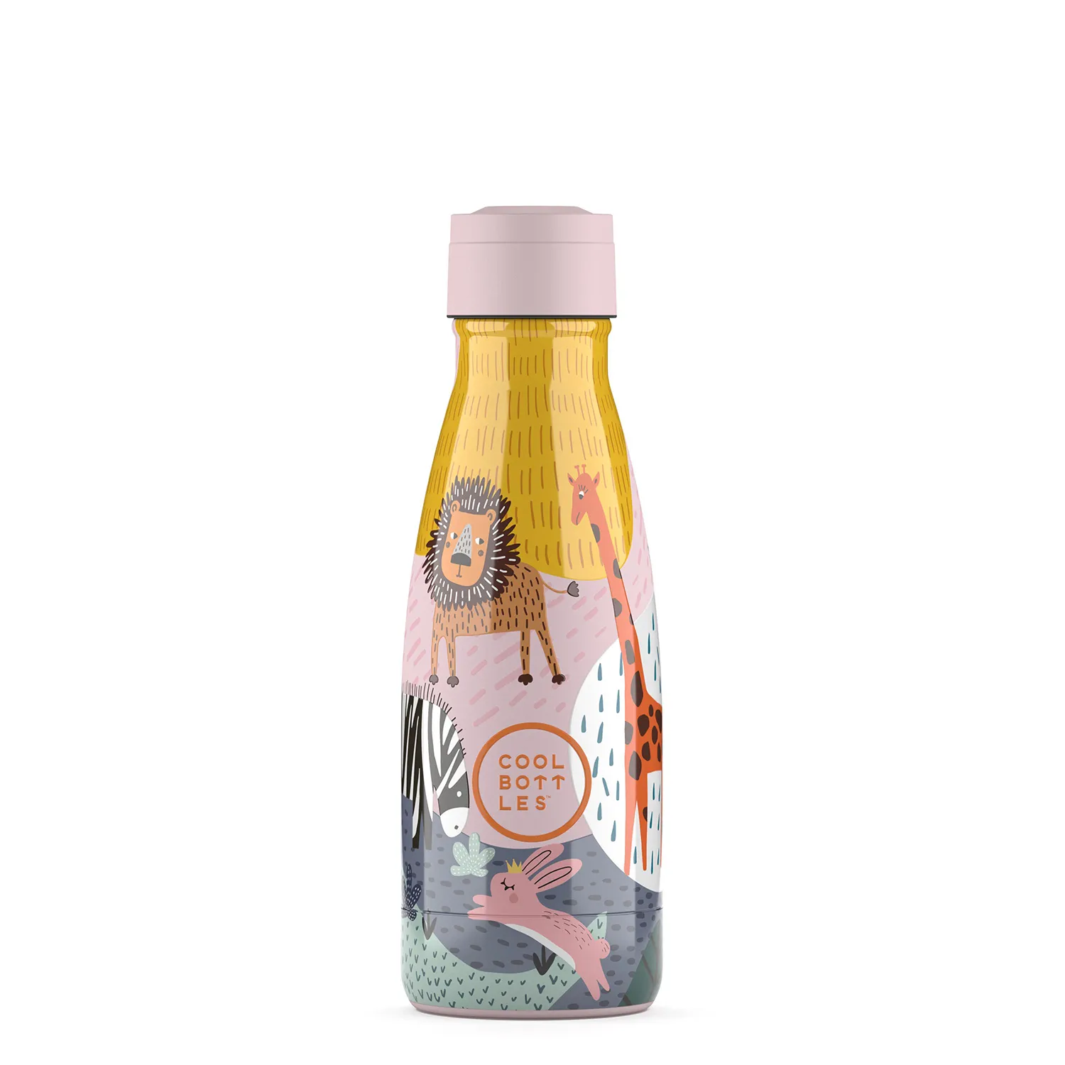 Термос–термобутылка Cool Bottles Kids серия Animals Savannah Kingdom 260мл