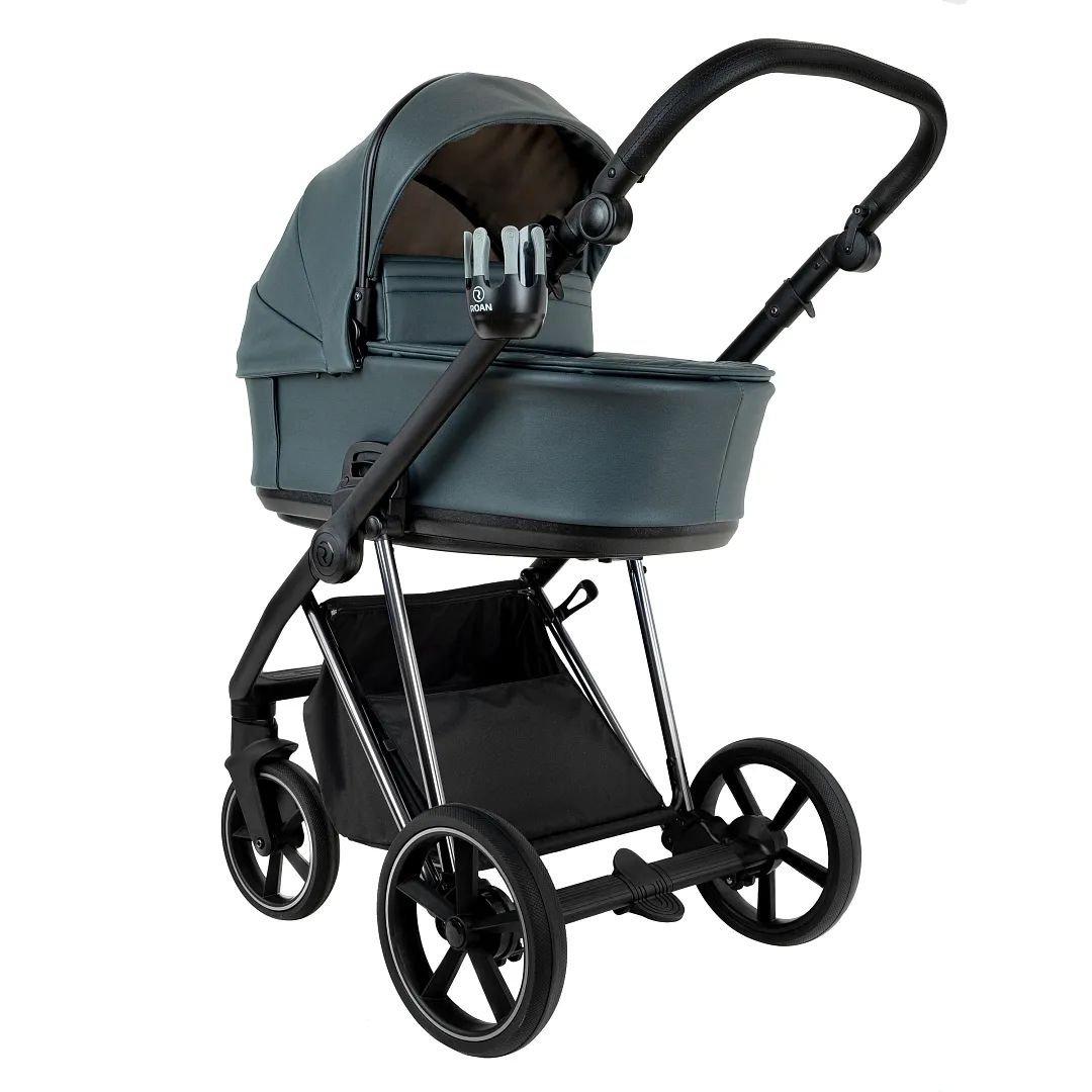 Коляска 2 в 1 ROAN Sol Vintage экокожа