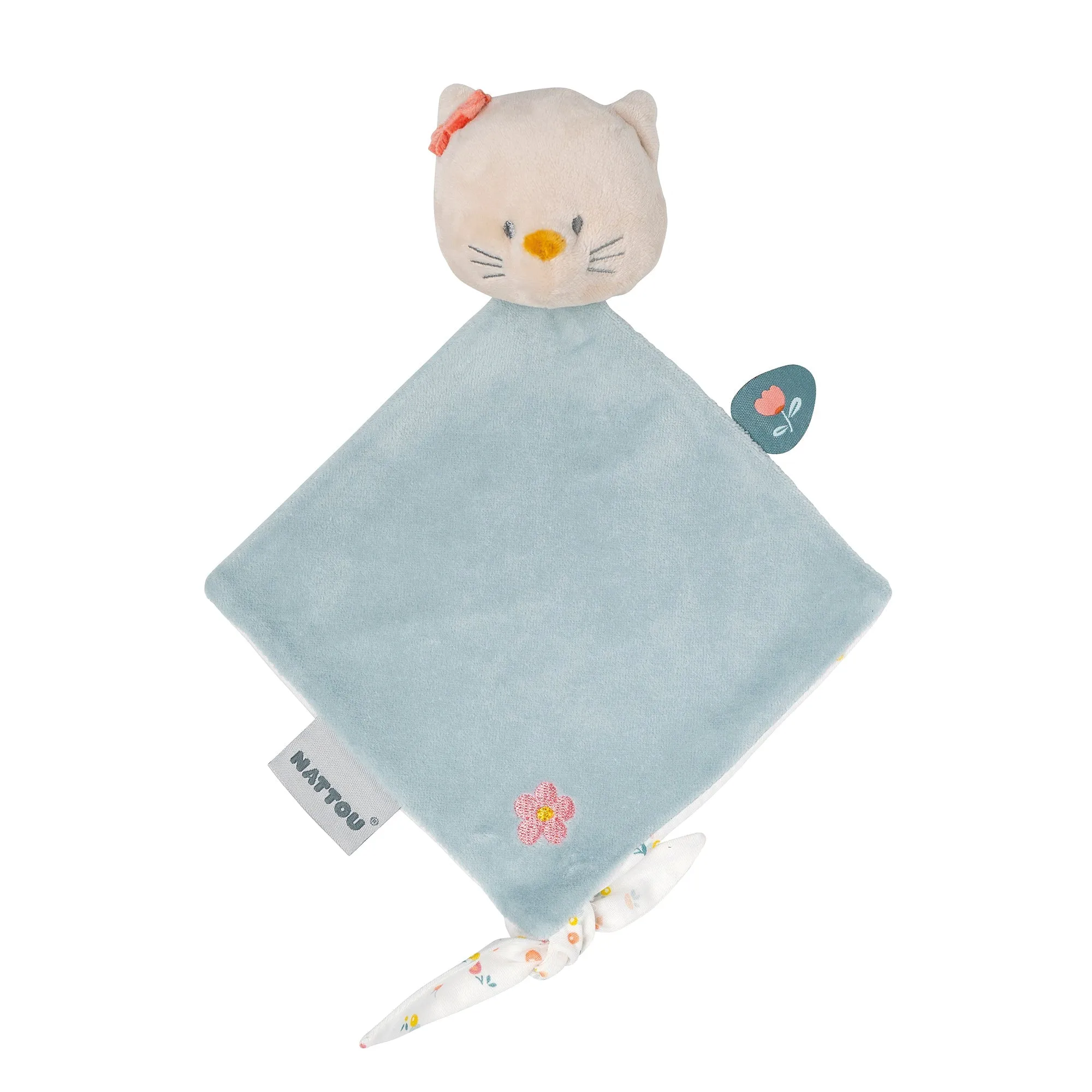 Игрушка мягкая Nattou Doudou малая MILA ZOË LANA Кот 266109