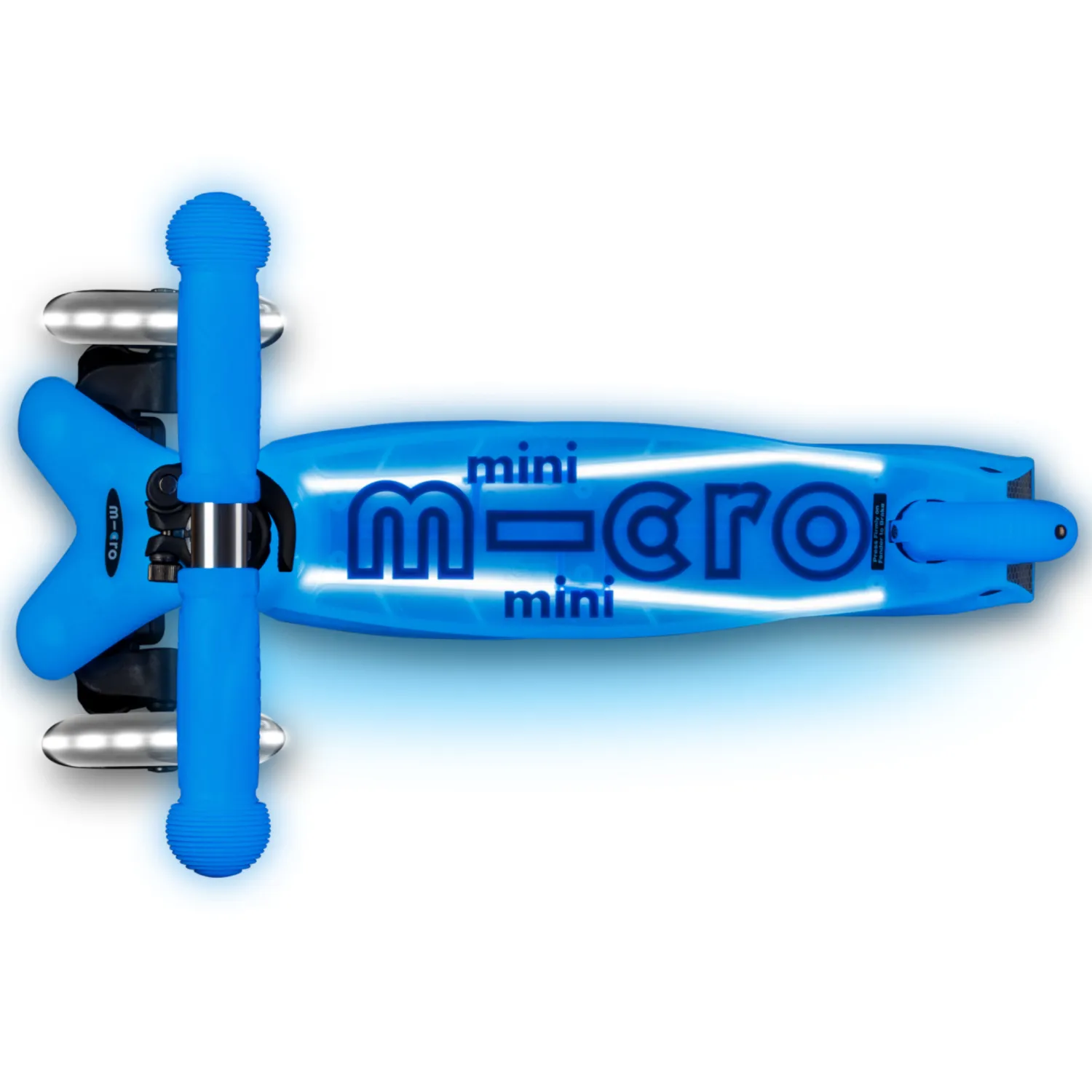 Самокат Micro Mini Deluxe Glow Plus (светящийся) LED