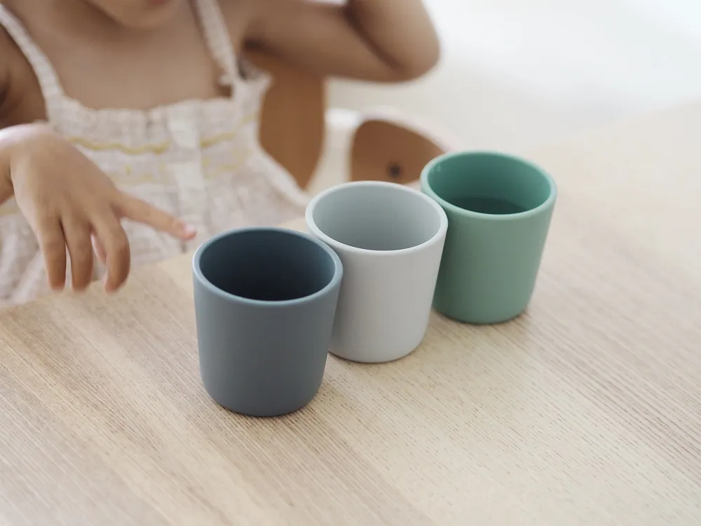 Набор Beaba Lot De 3 Verres Silicone из 3 силиконовых стаканов 180 мл 913545