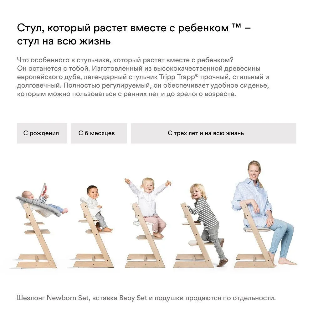 Сидение для стульчика Stokke Tripp Trapp Baby Set 2024