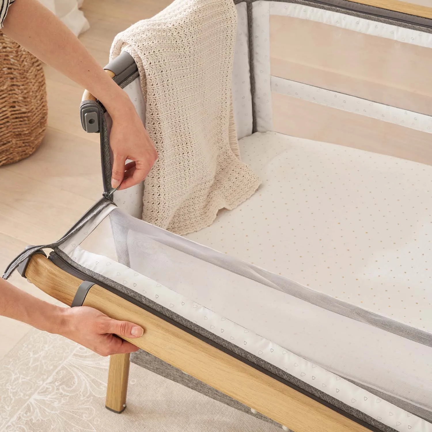 Кровать-трансформер приставная Tutti Bambini CoZee XL 120*60 см