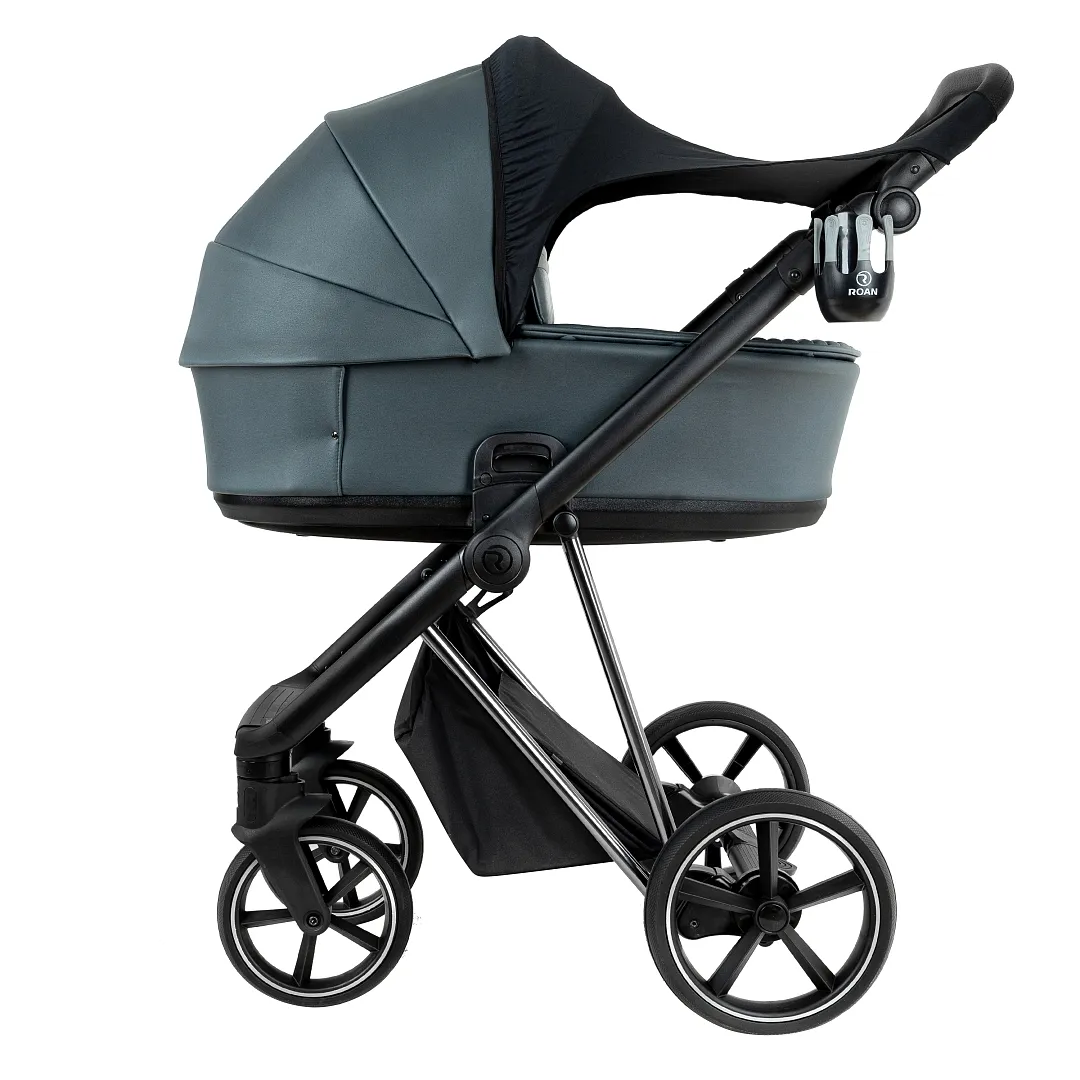Коляска 2 в 1 ROAN Sol Vintage экокожа