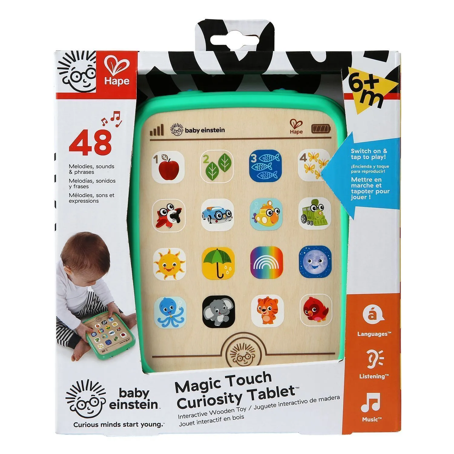 Музыкальная игрушка Hape «Планшет»