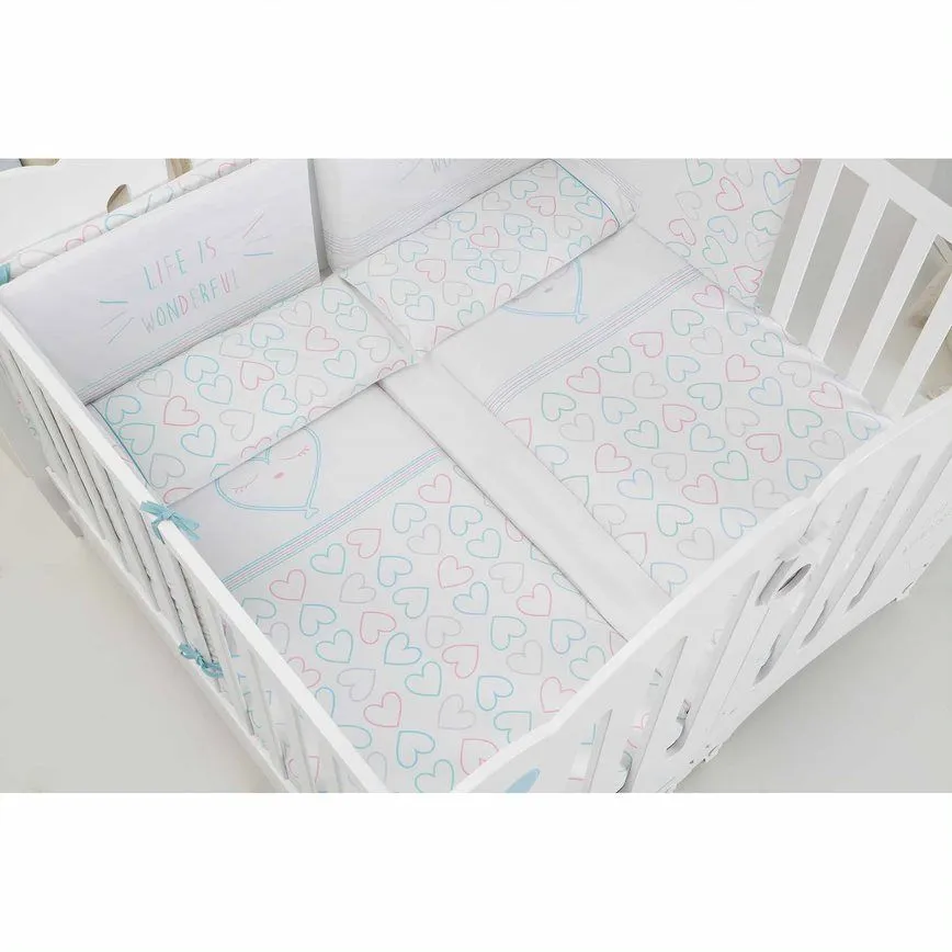 Бортики и покрывало 120х60 Micuna Wonderful TX-1650