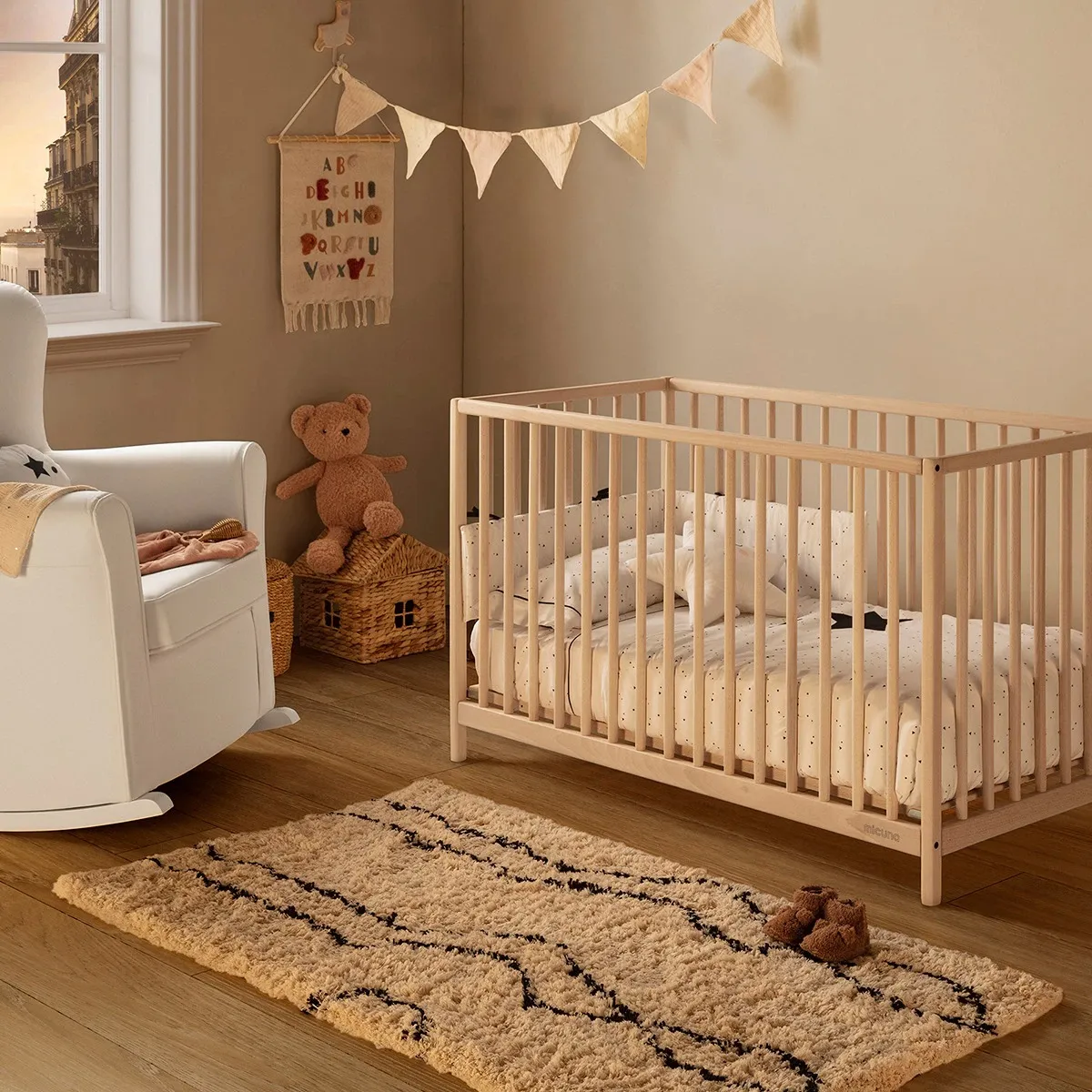 Кроватка приставная Micuna Mountain 120х60 см