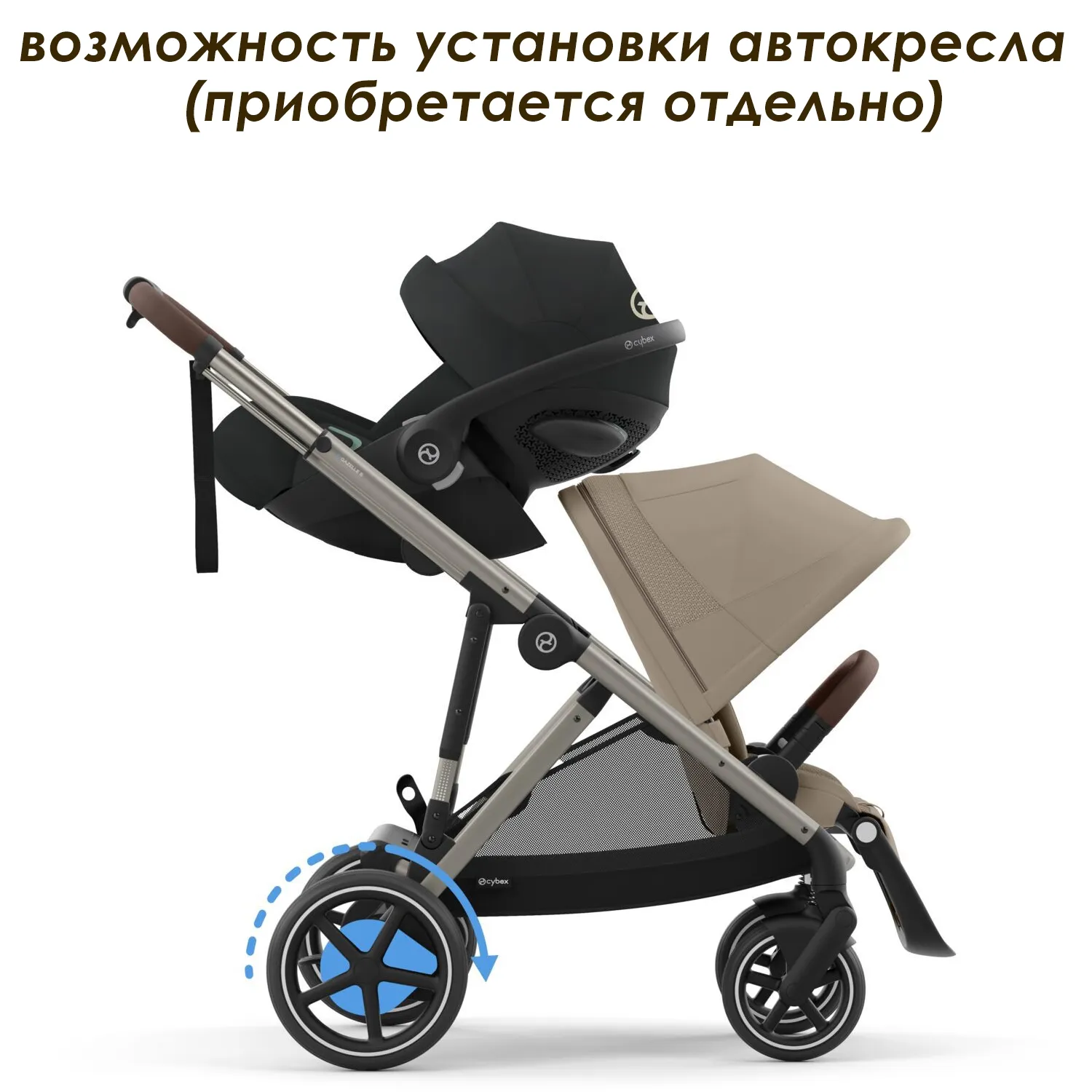 Коляска для погодок Cybex E-Gazelle S
