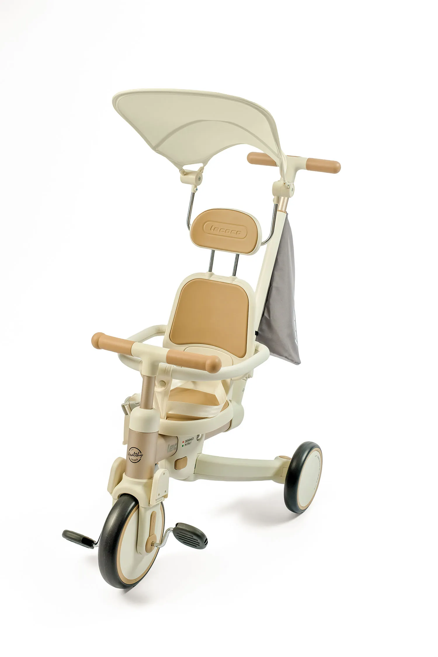 Велосипед трехколесный Lecoco S3Max beige