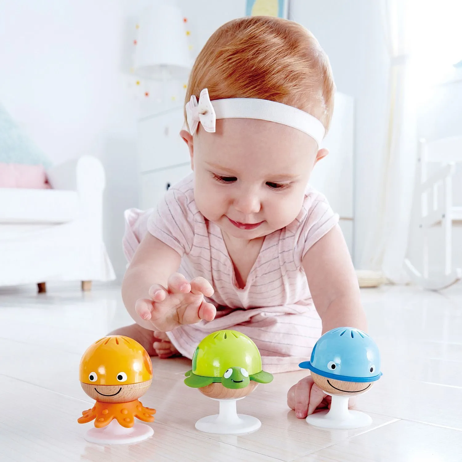Набор погремушек Hape «Морские друзья» E0330_HP