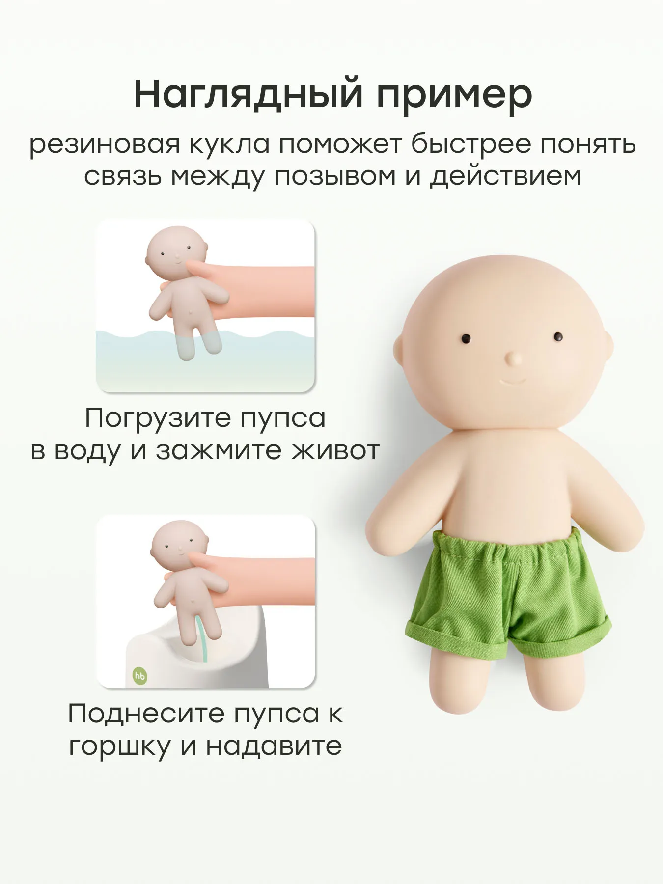 Набор детский Happy Baby с горшком PIPI-KAKA SET «ПИПИ-КАКА СЕТ»