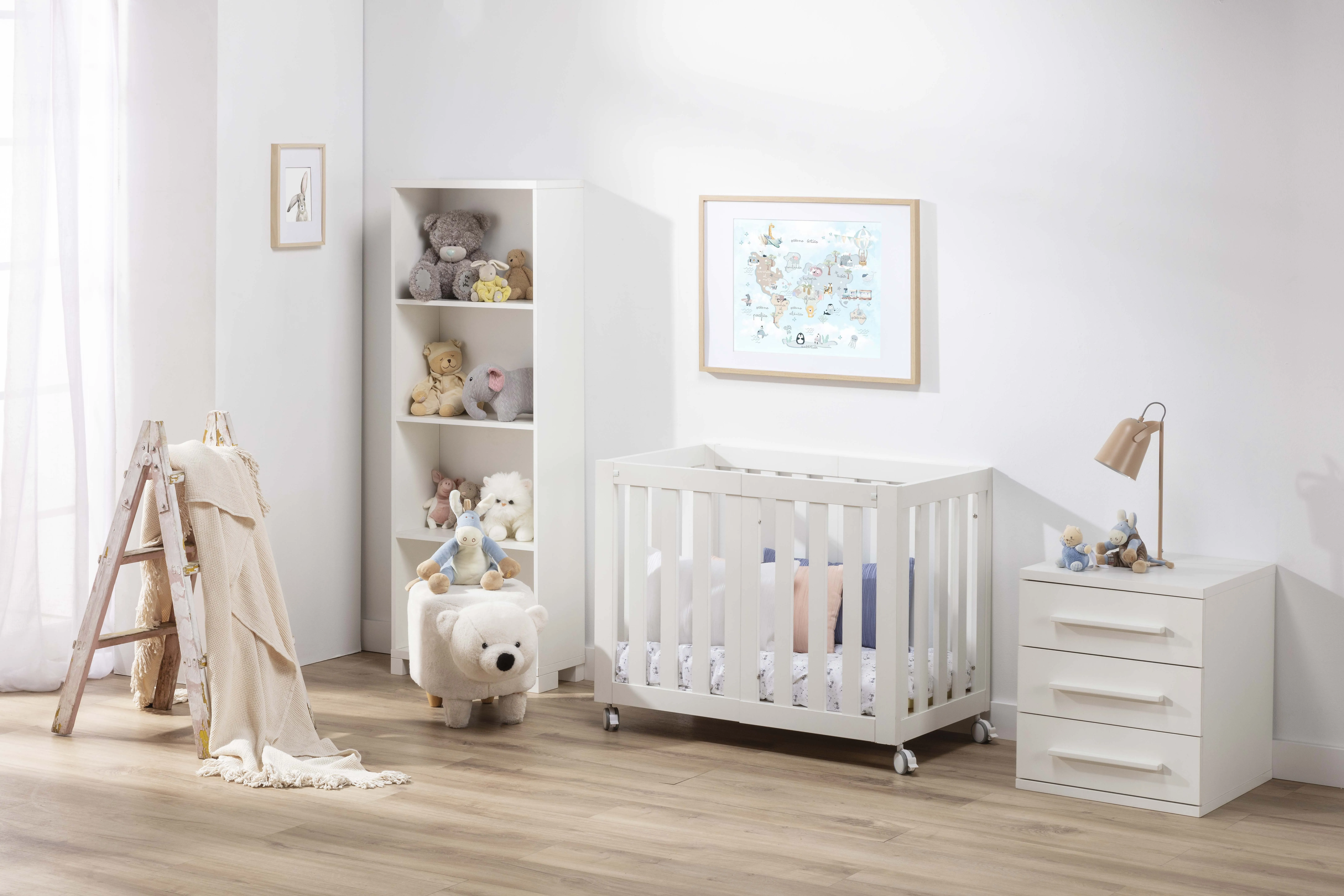 Кровать-трансформер IKID by Micuna PALERMO 90х50/140х70 см + Матрац Fiorellino Sleepy 90х50 см