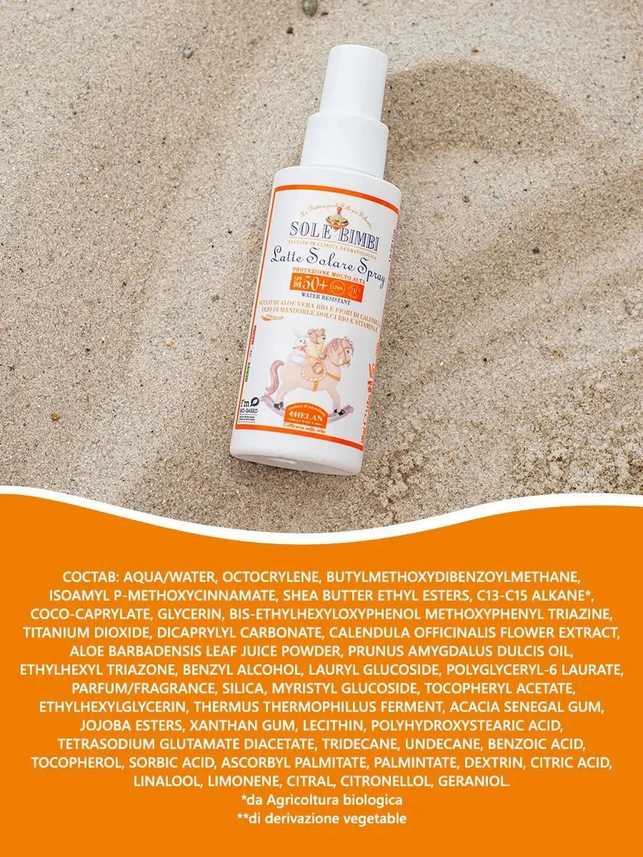 Молочко-спрей HELAN солнцезащитное с высоким фактором защиты SPF 50+ 100 мл 141LS50-RU